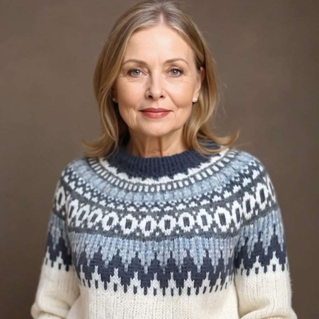 Janet - Vintage Island Sweater