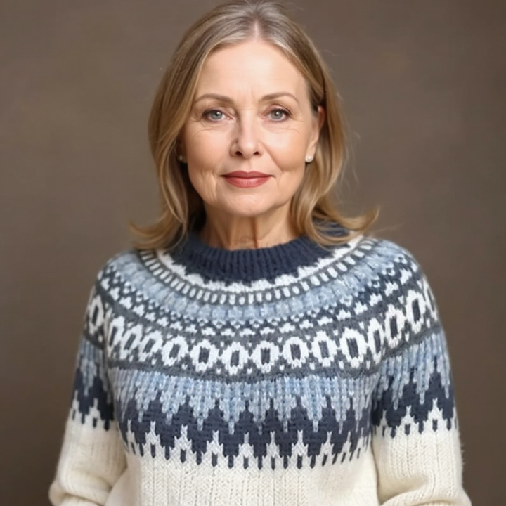 Janet - Vintage Island Sweater