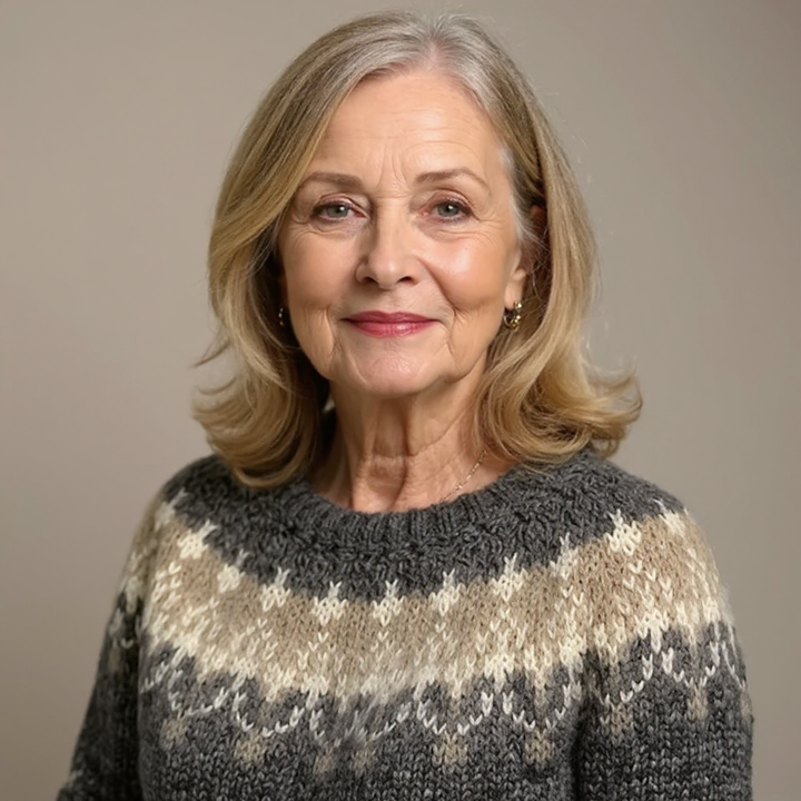 Angela - Vintage Island Sweater