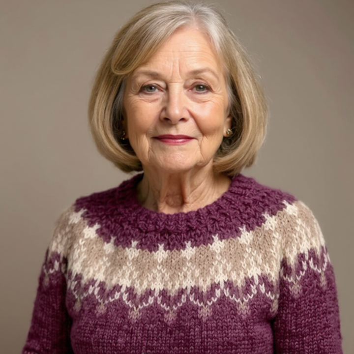 Angela - Vintage Island Sweater